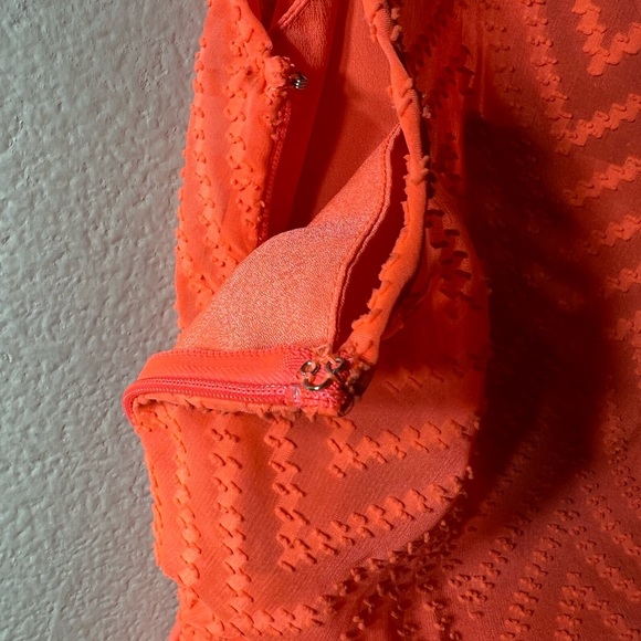 J.Crew Neon Orange Sleeveless Dress - Picture 7 of 12